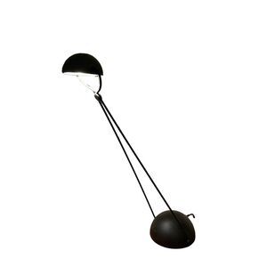 Meridiana Desk Lamp by Paolo Pivo for Stefano Cevoli in Black 1980s MCM Original